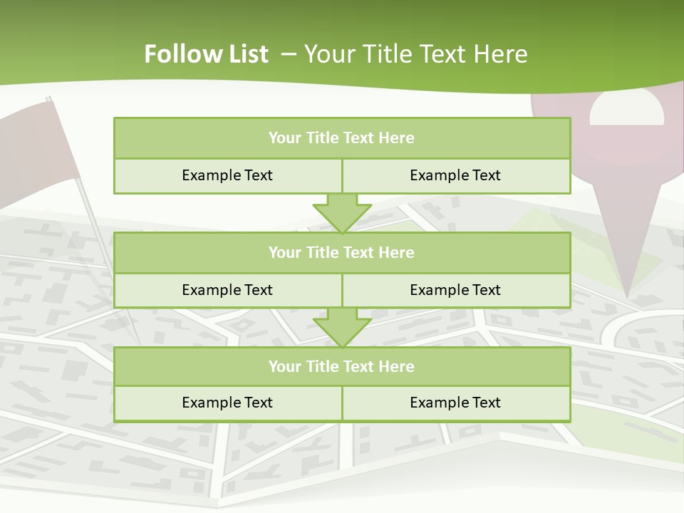 Global Cityscape Downtown PowerPoint Template