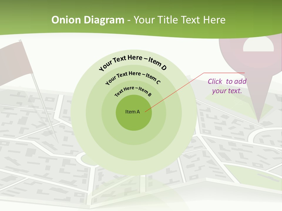 Global Cityscape Downtown PowerPoint Template