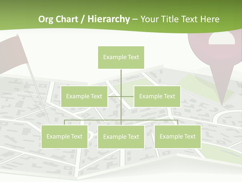 Global Cityscape Downtown PowerPoint Template