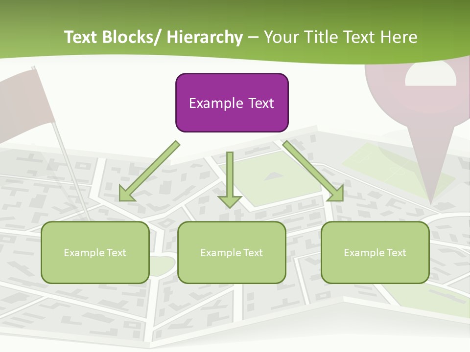 Global Cityscape Downtown PowerPoint Template