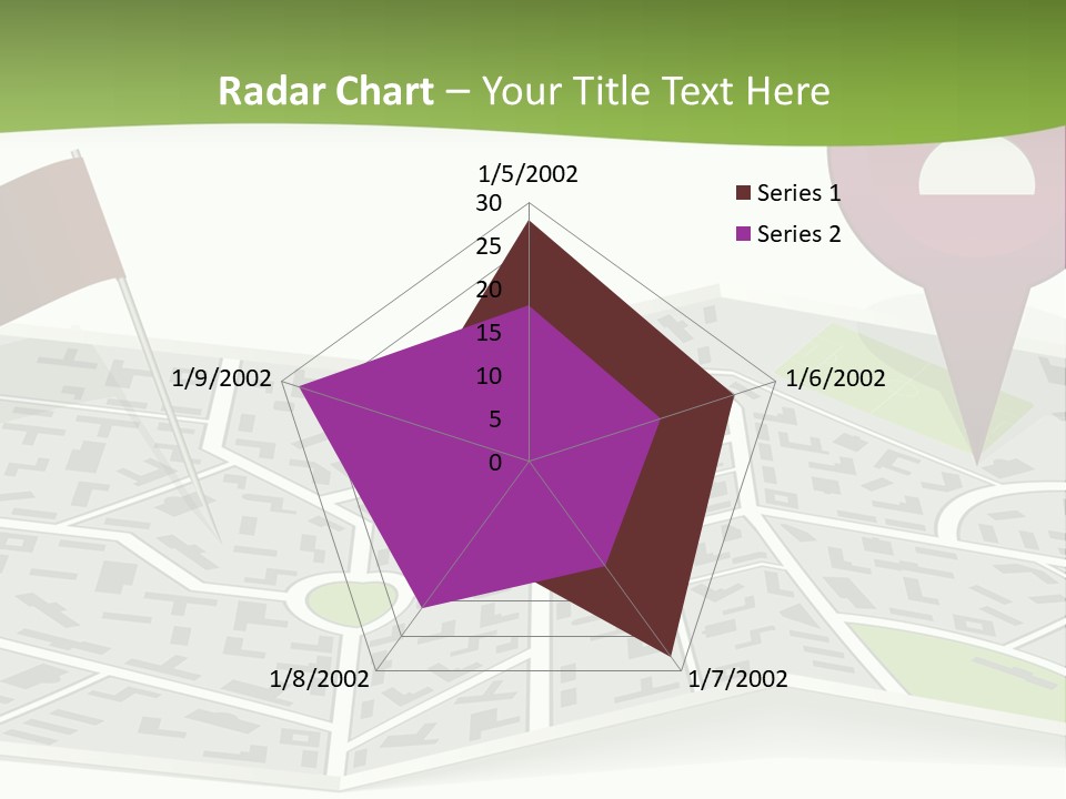 Global Cityscape Downtown PowerPoint Template