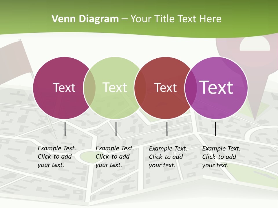 Global Cityscape Downtown PowerPoint Template
