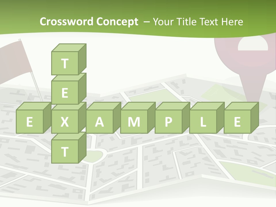 Global Cityscape Downtown PowerPoint Template