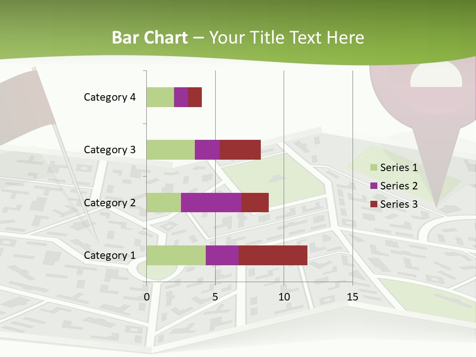 Global Cityscape Downtown PowerPoint Template