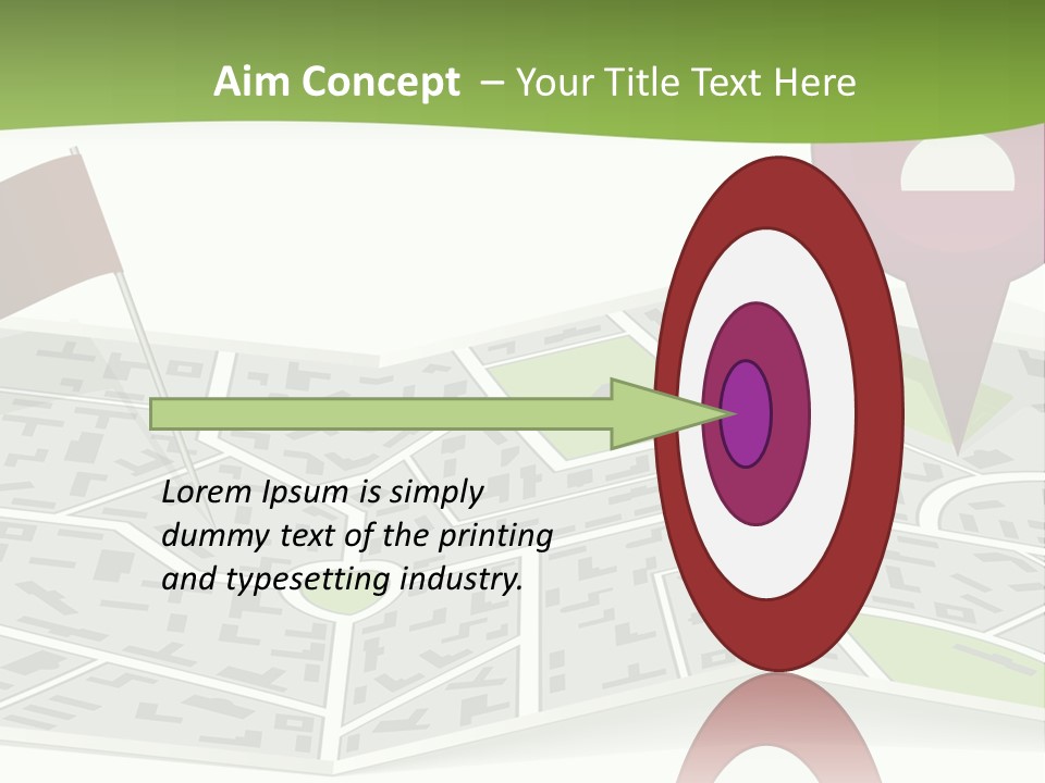 Global Cityscape Downtown PowerPoint Template