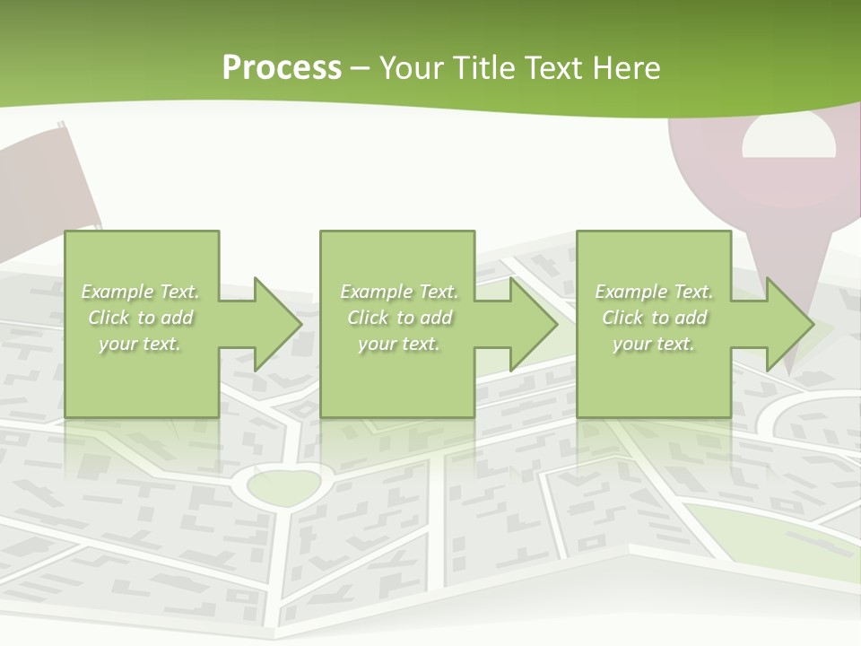 Global Cityscape Downtown PowerPoint Template