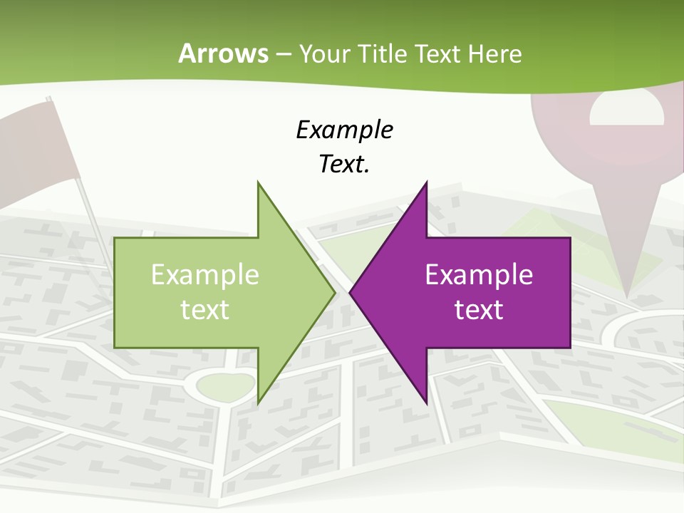 Global Cityscape Downtown PowerPoint Template