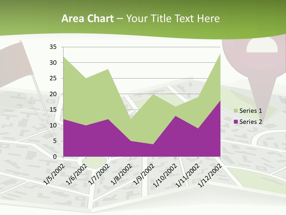 Global Cityscape Downtown PowerPoint Template