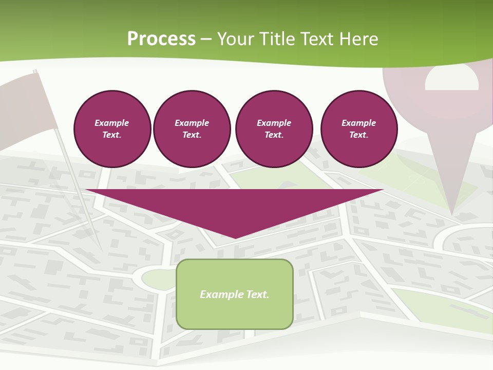 Global Cityscape Downtown PowerPoint Template