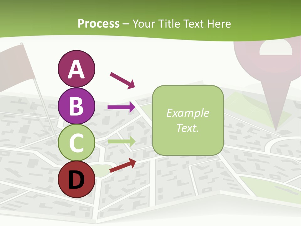 Global Cityscape Downtown PowerPoint Template