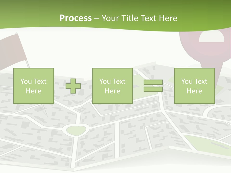 Global Cityscape Downtown PowerPoint Template