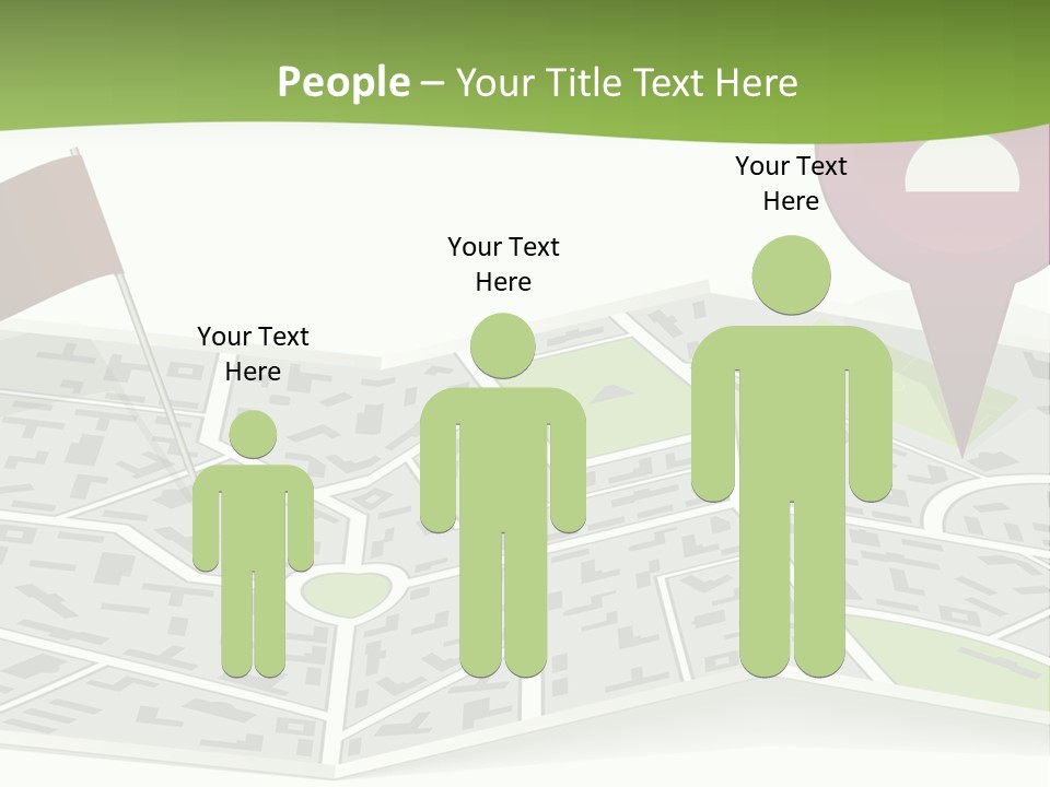 Global Cityscape Downtown PowerPoint Template