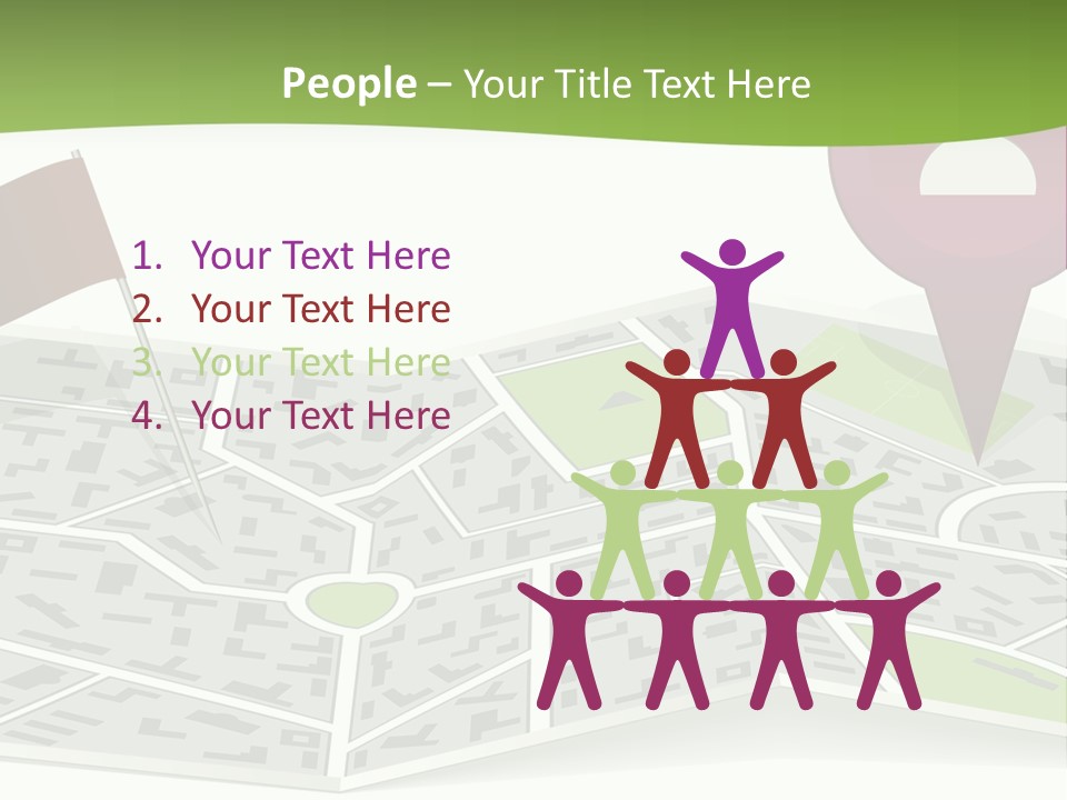 Global Cityscape Downtown PowerPoint Template