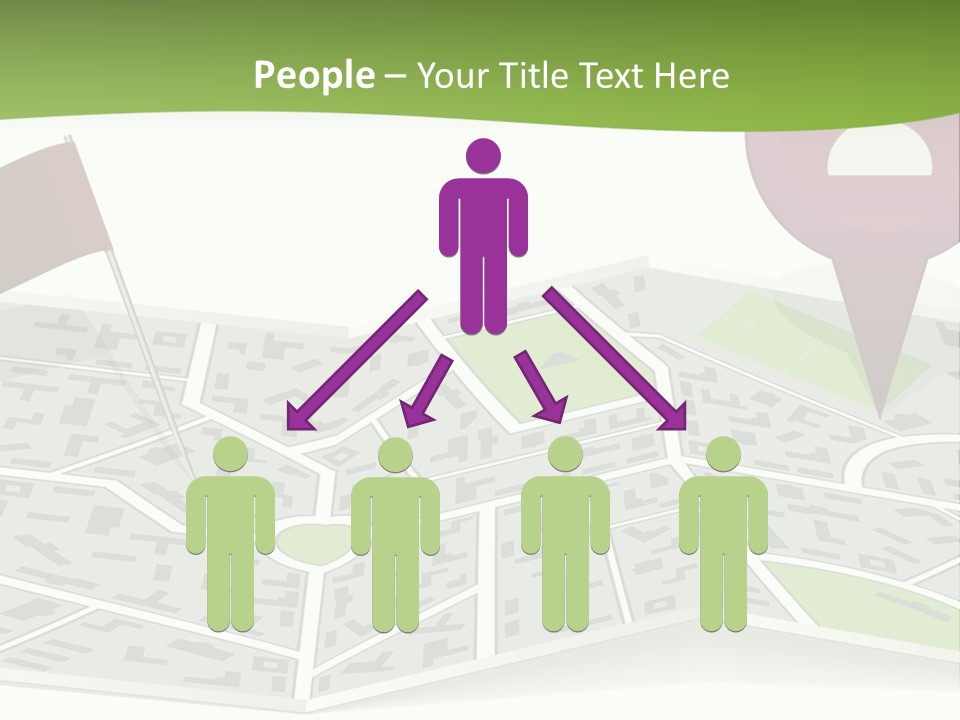 Global Cityscape Downtown PowerPoint Template