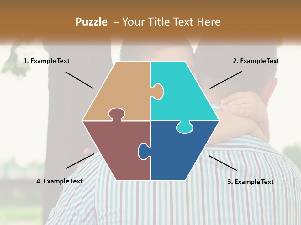 Architect Town Illustration PowerPoint Template