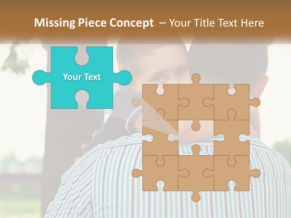 Architect Town Illustration PowerPoint Template