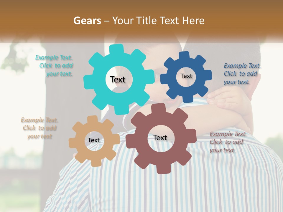 Architect Town Illustration PowerPoint Template