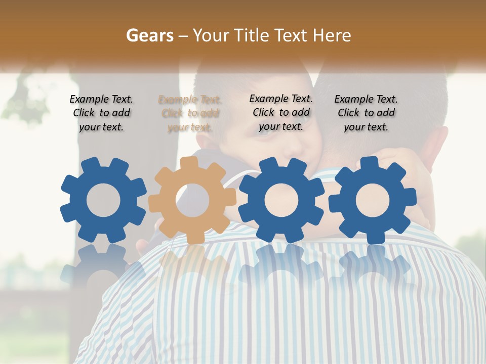 Architect Town Illustration PowerPoint Template