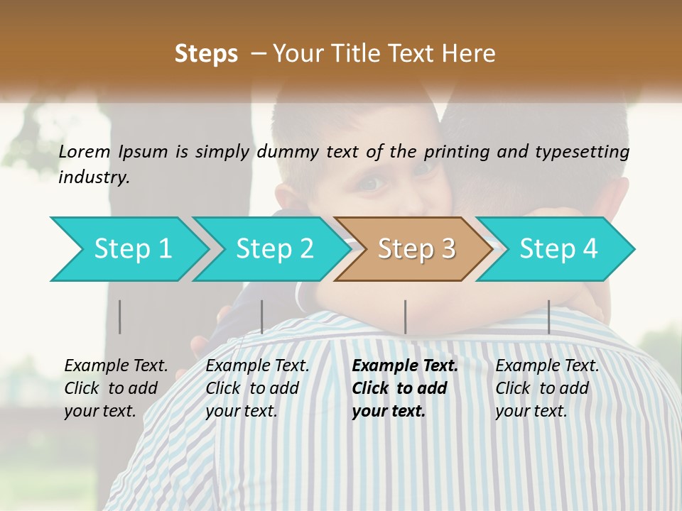 Architect Town Illustration PowerPoint Template