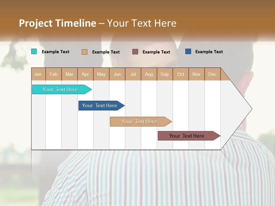 Architect Town Illustration PowerPoint Template