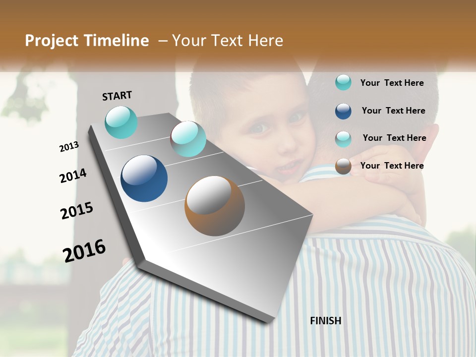 Architect Town Illustration PowerPoint Template