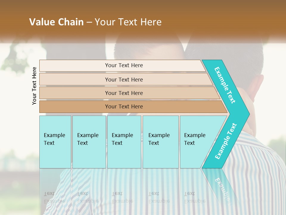 Architect Town Illustration PowerPoint Template