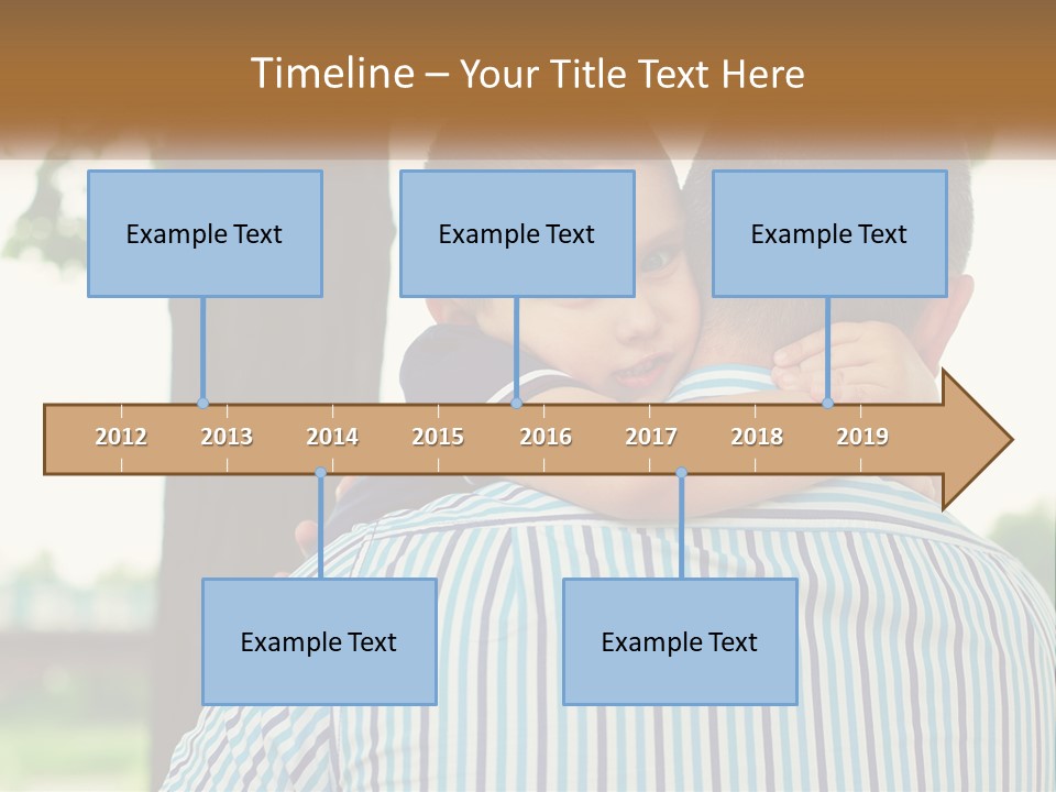 Architect Town Illustration PowerPoint Template