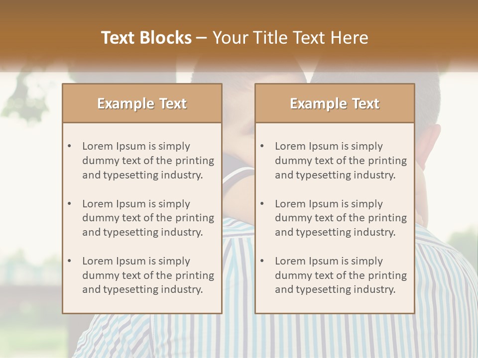 Architect Town Illustration PowerPoint Template