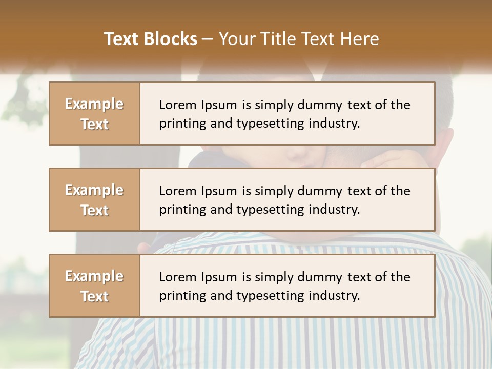 Architect Town Illustration PowerPoint Template