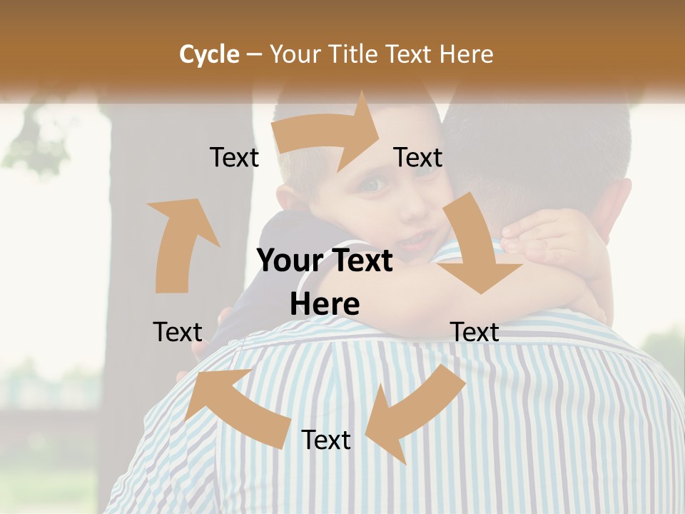 Architect Town Illustration PowerPoint Template