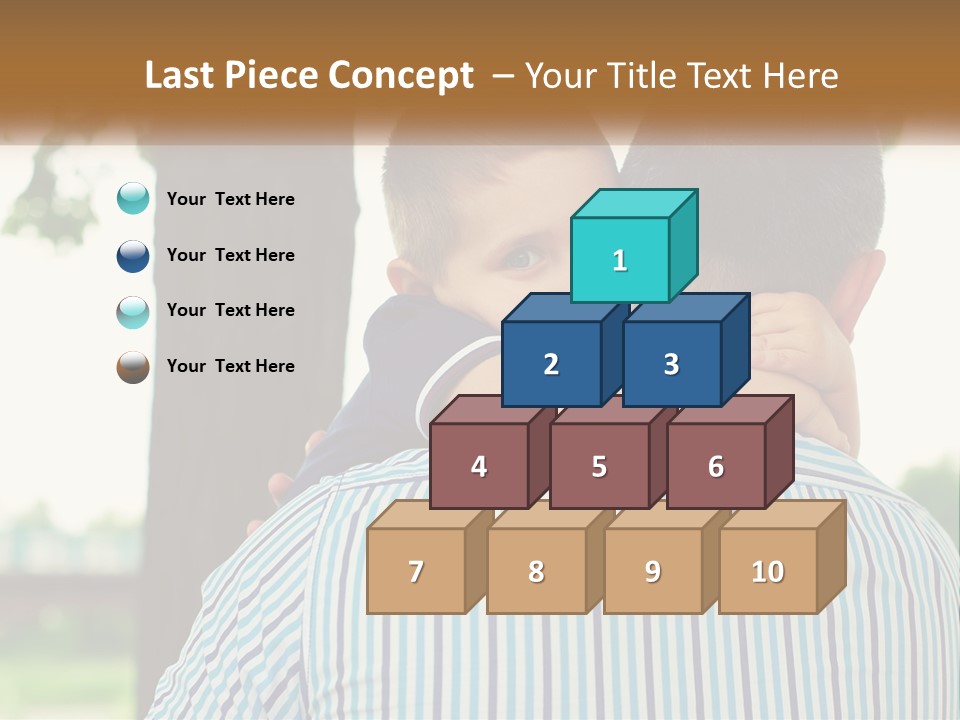 Architect Town Illustration PowerPoint Template