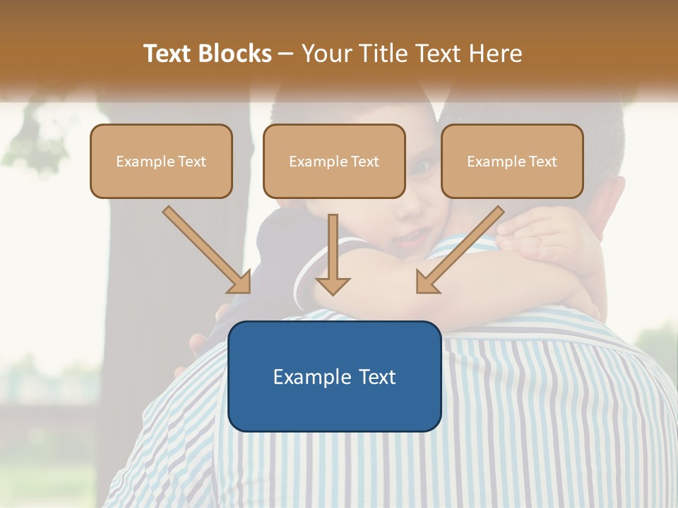 Architect Town Illustration PowerPoint Template
