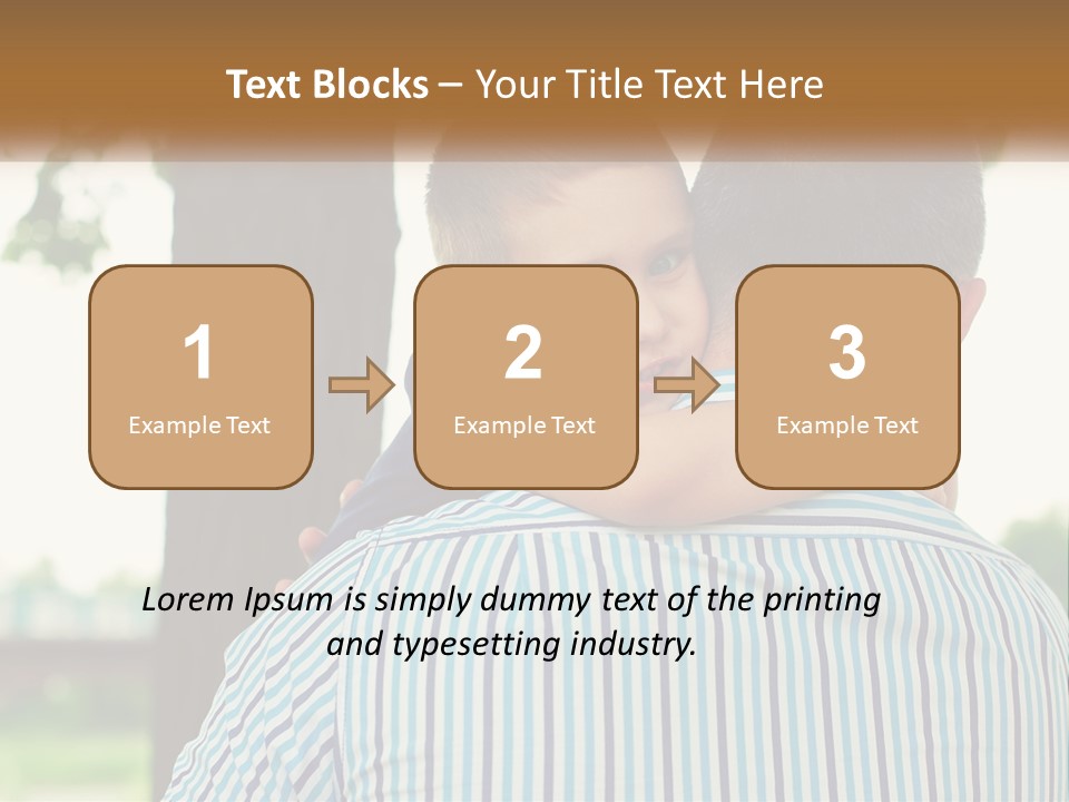Architect Town Illustration PowerPoint Template