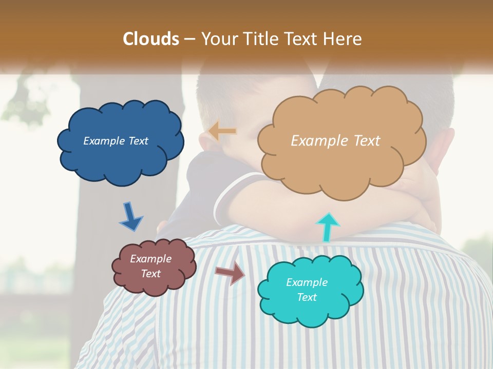 Architect Town Illustration PowerPoint Template