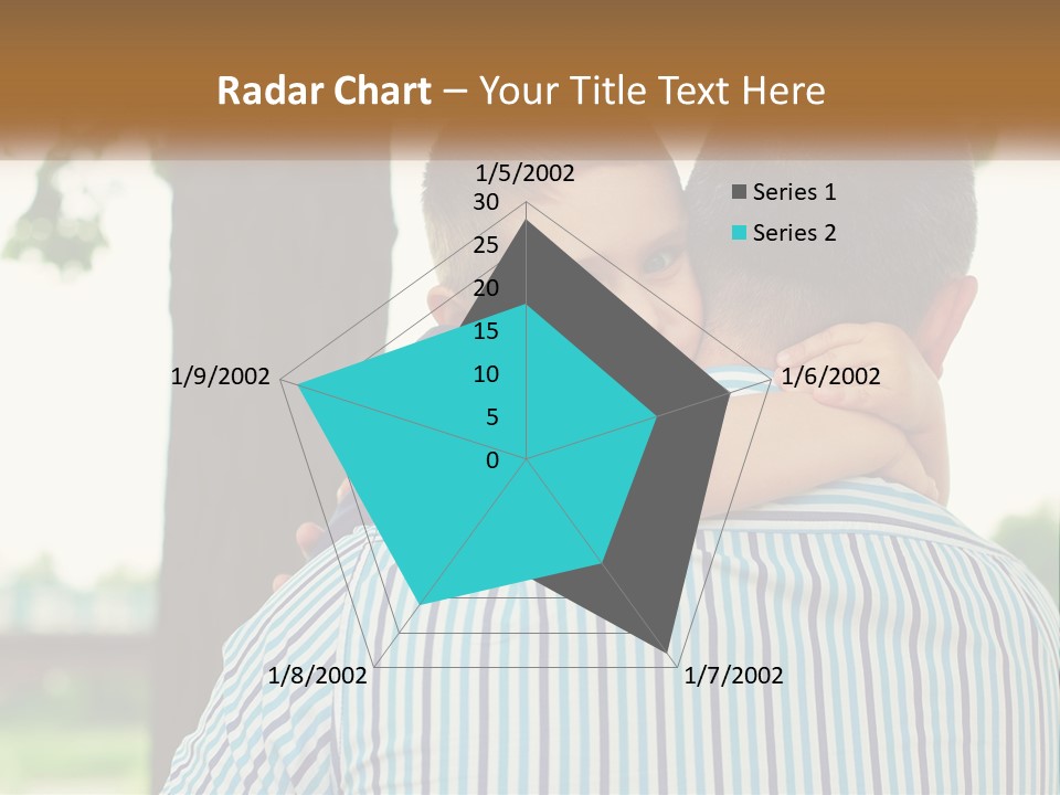 Architect Town Illustration PowerPoint Template