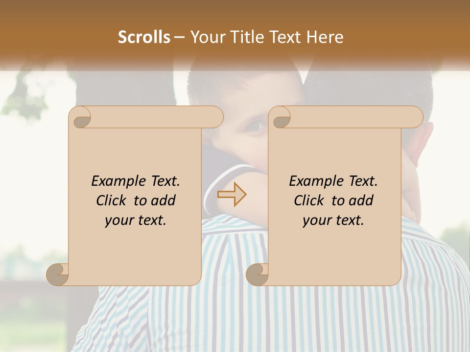 Architect Town Illustration PowerPoint Template