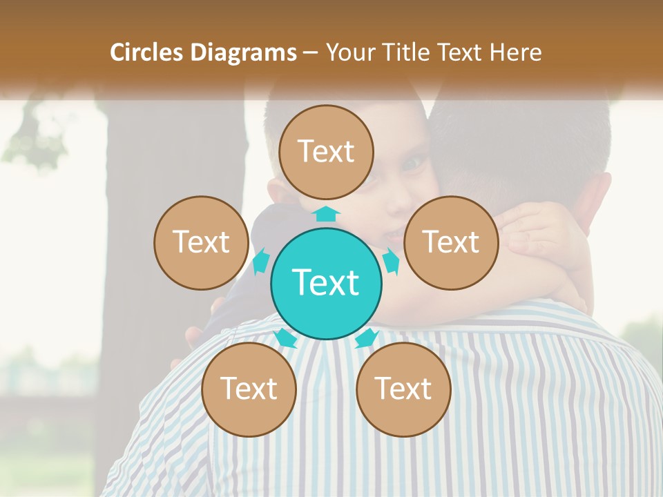 Architect Town Illustration PowerPoint Template