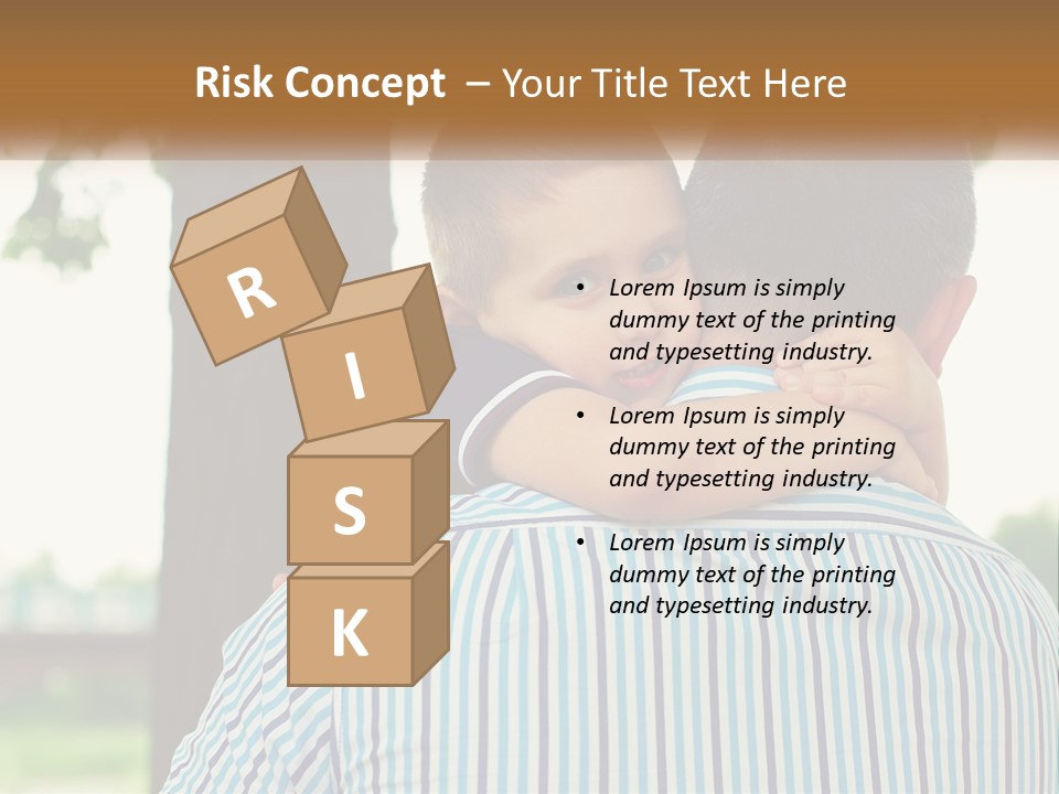 Architect Town Illustration PowerPoint Template