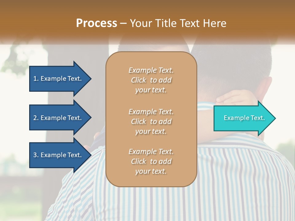 Architect Town Illustration PowerPoint Template