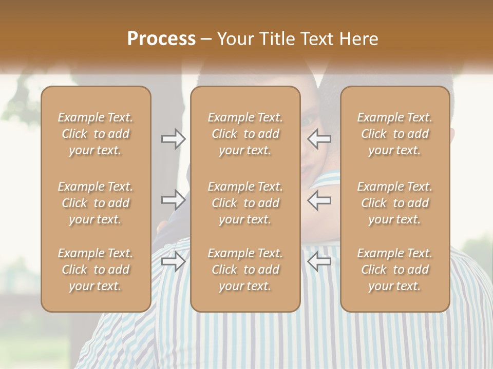 Architect Town Illustration PowerPoint Template