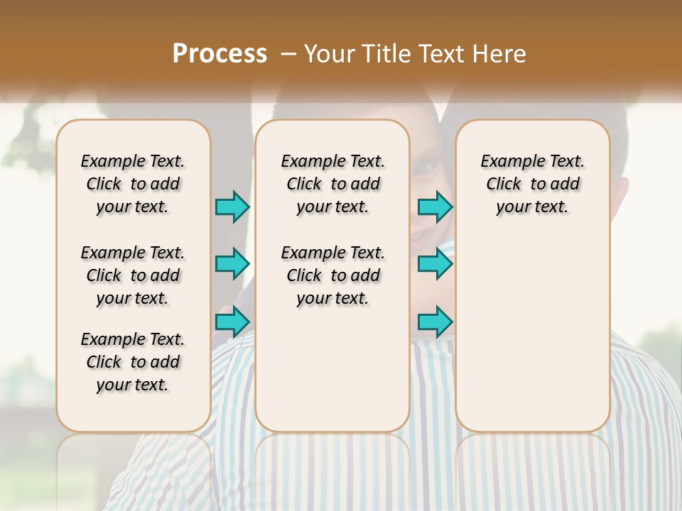Architect Town Illustration PowerPoint Template