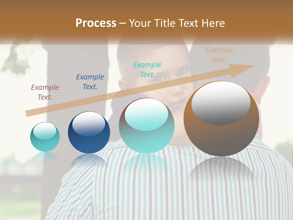 Architect Town Illustration PowerPoint Template