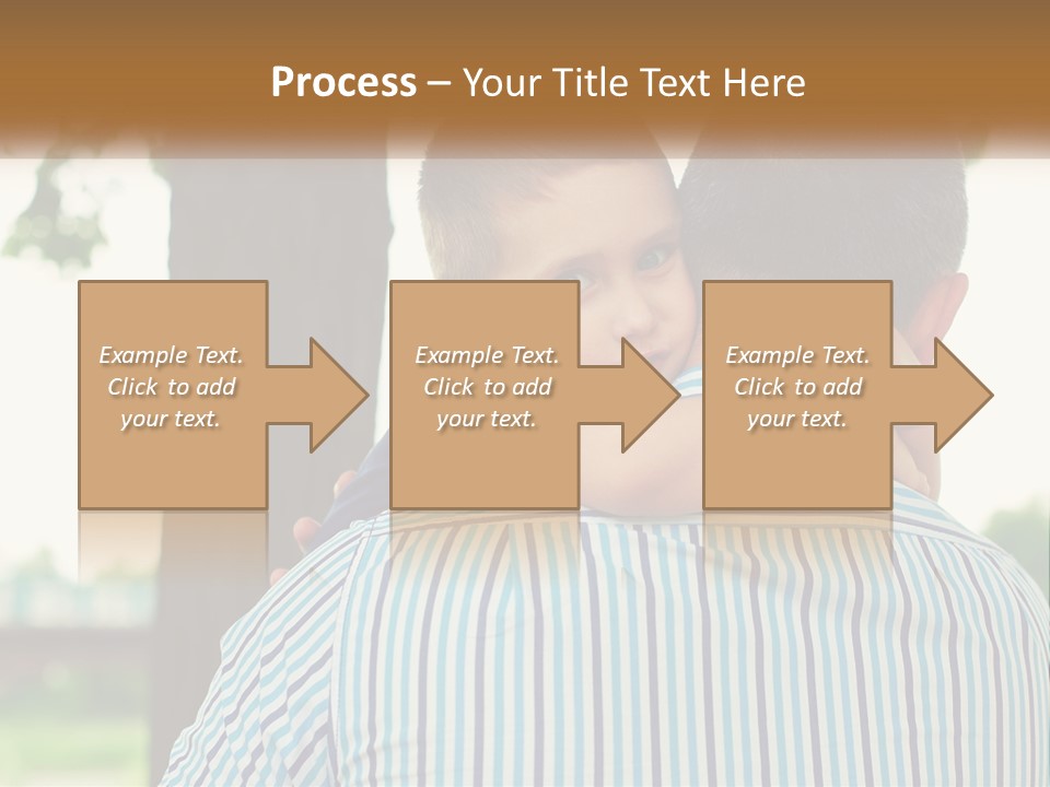 Architect Town Illustration PowerPoint Template