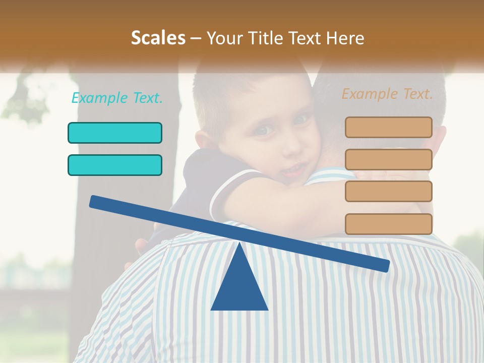 Architect Town Illustration PowerPoint Template