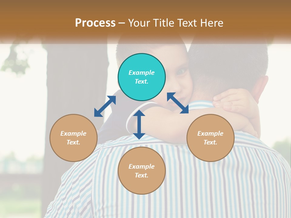 Architect Town Illustration PowerPoint Template