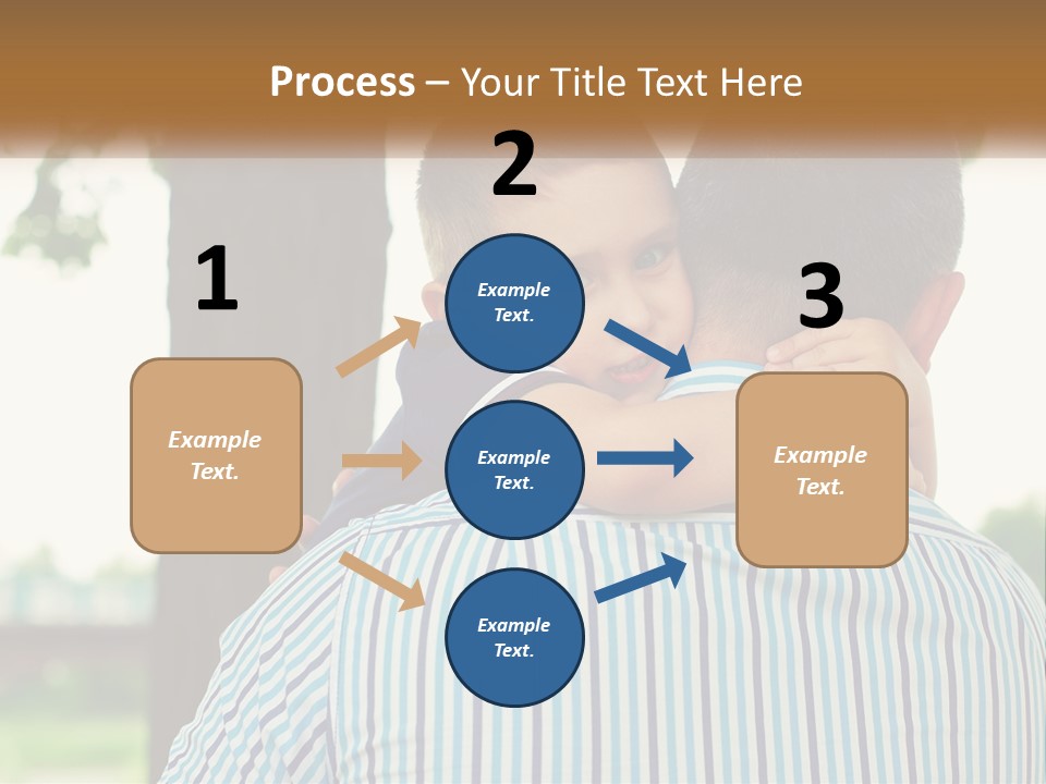 Architect Town Illustration PowerPoint Template