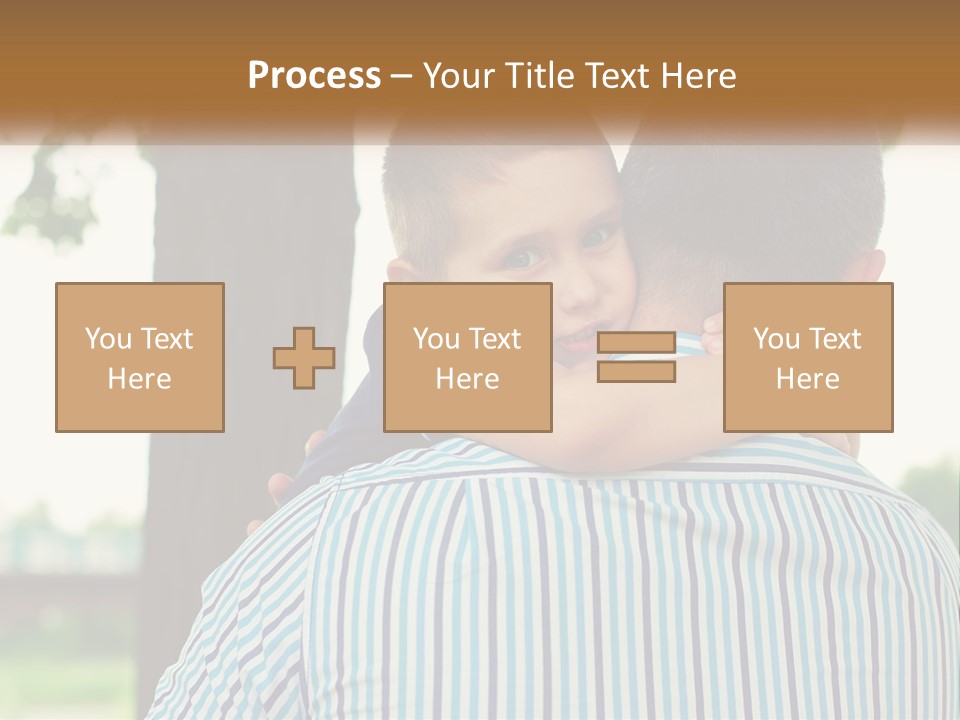 Architect Town Illustration PowerPoint Template