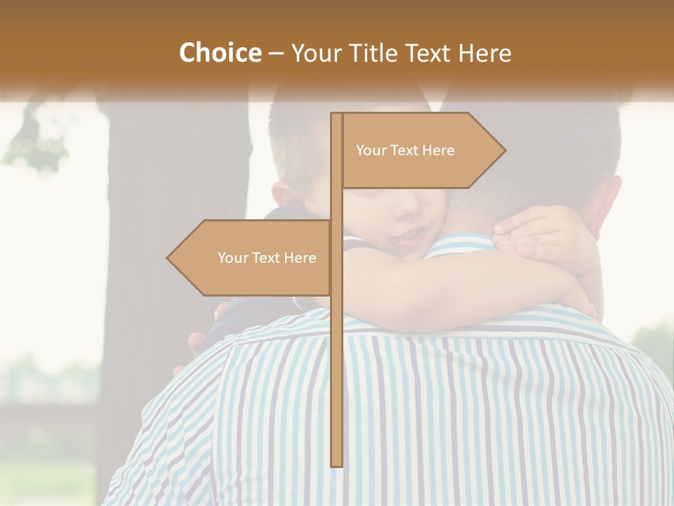 Architect Town Illustration PowerPoint Template