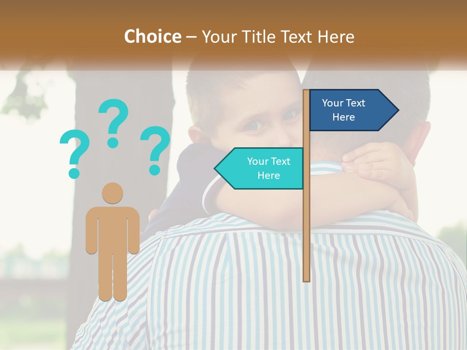 Architect Town Illustration PowerPoint Template