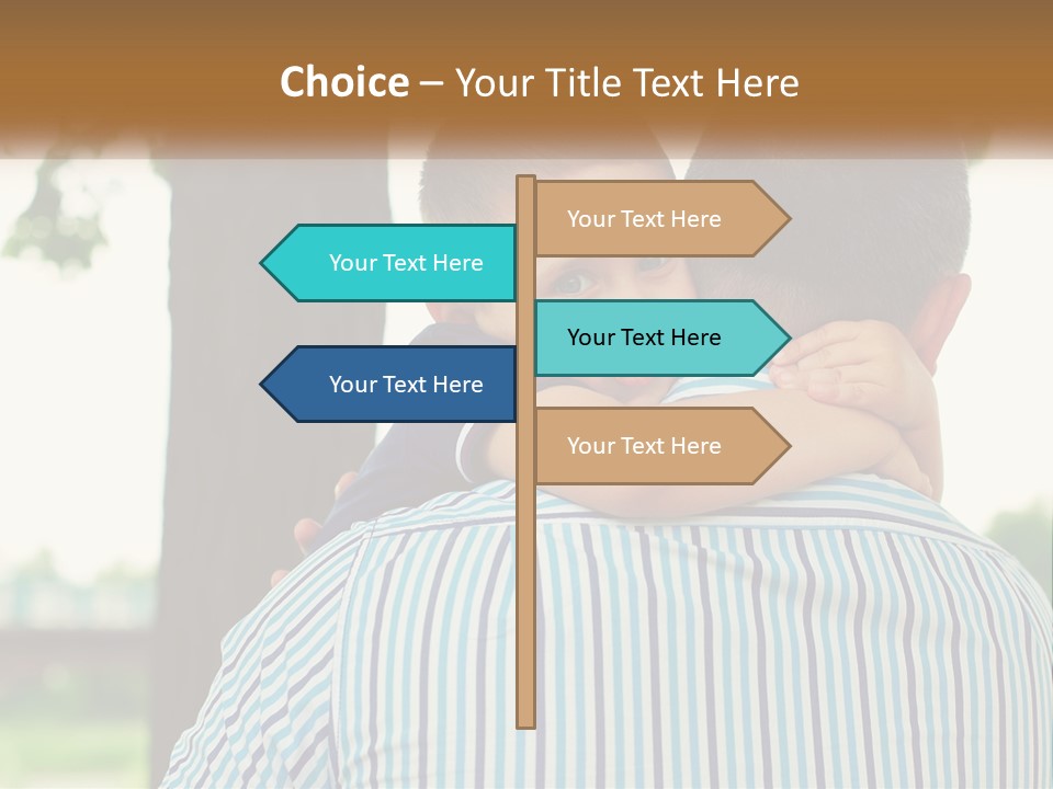 Architect Town Illustration PowerPoint Template